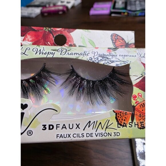 Bundle of 6 False Mink Women Eyelashes Black - Picture 15 of 16
